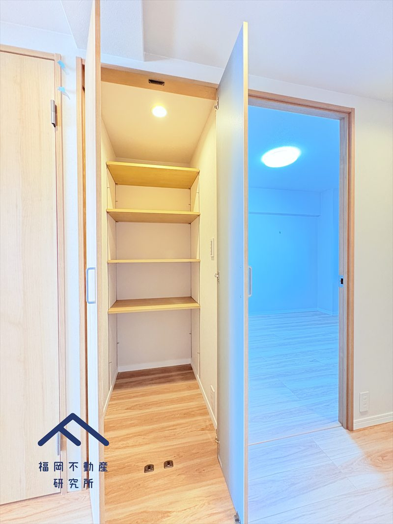 アンピール海の中道IIの収納