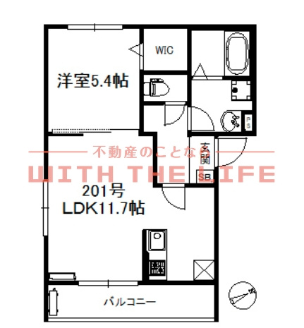ポラリス野中町【キャッシュバック対象】の間取り
