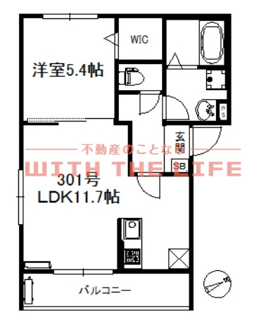 ポラリス野中町【キャッシュバック対象】の間取り