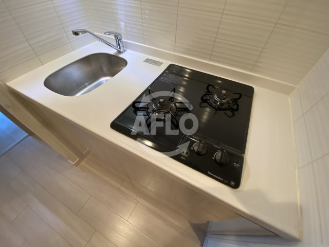 S-RESIDENCE都島のキッチン|S-RESIDENCE都島　2口ガスシステムキッチン