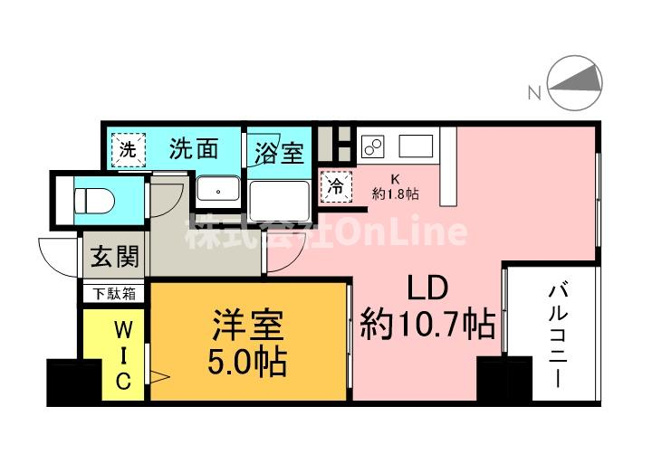 【間取り】 | セレッソコート上本町EAST