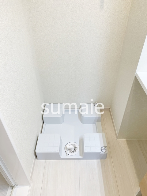 メゾン・ド・アヴニールの洗面所|コンパクトで使いやすい洗面所