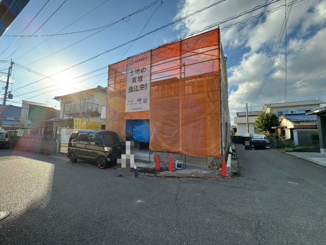 SUN COURTーサンコート－小倉南区横代北町2丁目【小倉南区　新築戸建て】の外観|現地撮影　2025,10,20　SUN COURTーサンコート－小倉南区横代北町2丁目【小倉南区　新築戸建て】