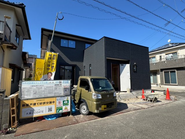 SUN COURTーサンコート－小倉南区横代北町2丁目【小倉南区　新築戸建て】の外観|現地撮影　2026,2,9　SUN COURTーサンコート－小倉南区横代北町2丁目【小倉南区　新築戸建て】