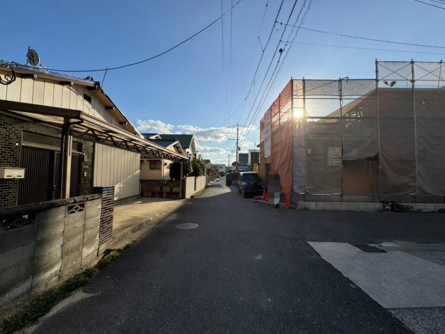 SUN COURTーサンコート－小倉南区横代北町2丁目【小倉南区　新築戸建て】の外観|現地撮影　2025,10,20　SUN COURTーサンコート－小倉南区横代北町2丁目【小倉南区　新築戸建て】