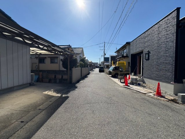 SUN COURTーサンコート－小倉南区横代北町2丁目【小倉南区　新築戸建て】の前面道路含む現地写真|現地撮影　2026,2,9　SUN COURTーサンコート－小倉南区横代北町2丁目【小倉南区　新築戸建て】