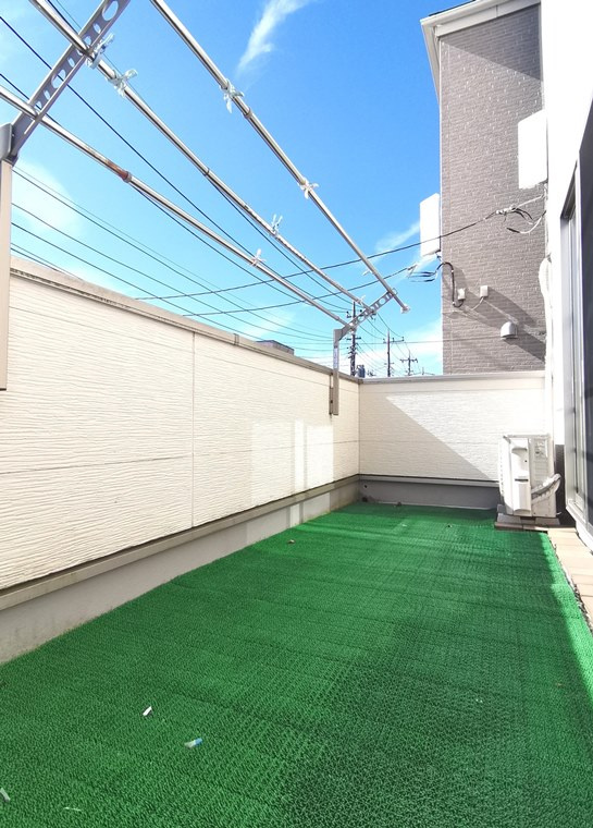 堀の内町戸建のバルコニー