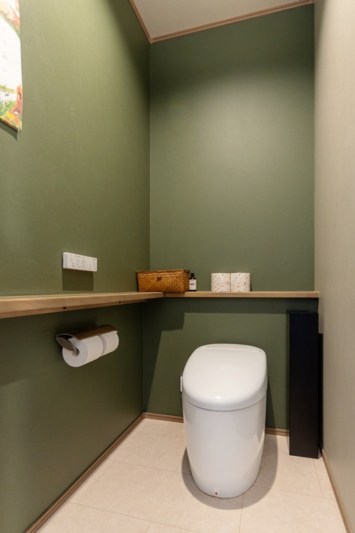 金森戸建のトイレ