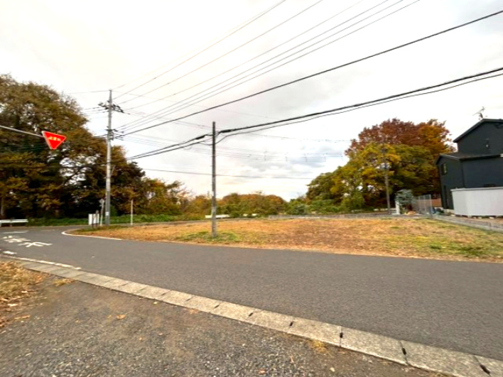 土地　狭山市笹井の外観|間口広々16ｍ以上