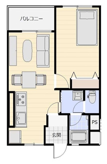 【間取り】 | 南千里第2コーポラスA棟