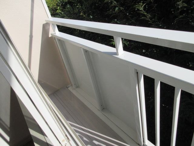 ファミール田無のバルコニー