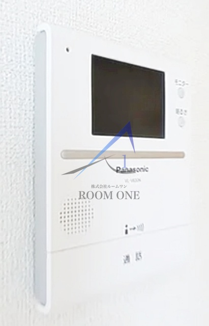 アゼリアのセキュリティ|モニター付きインターホンです。
