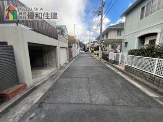 【前面道路含む現地写真】 | 中古戸建　明石市朝霧台