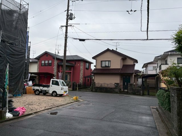 廿日市市地御前の前面道路含む現地写真