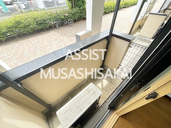 丸山メゾンのバルコニー