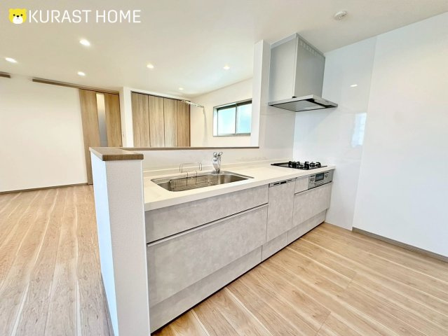 長岡京市今里更ノ町　新築戸建のキッチン