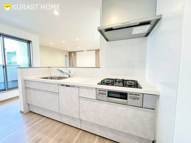 長岡京市今里更ノ町　新築戸建のキッチン