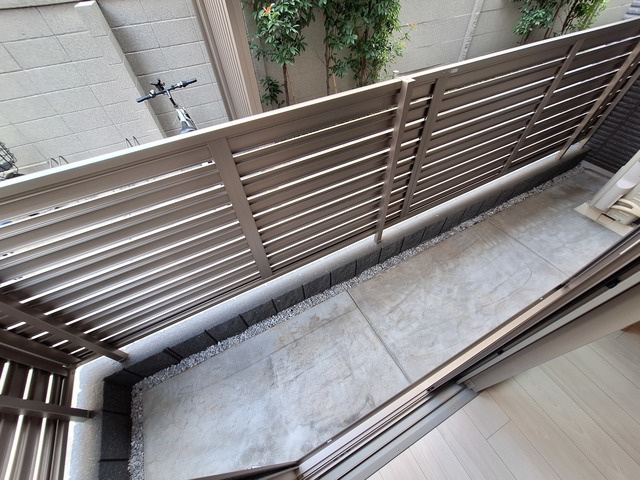 ＴＯＰ　ＨＩＬＬＳ　御殿山のバルコニー|★東向きバルコニー★