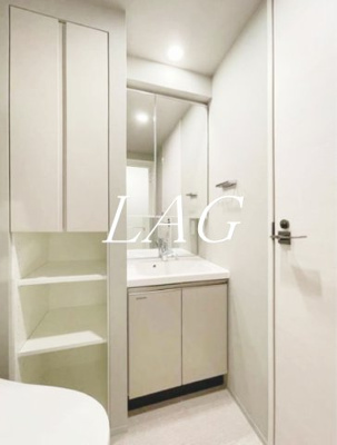 【洗面所】 | ブラウ戸越銀座テラス | 独立洗面台です。