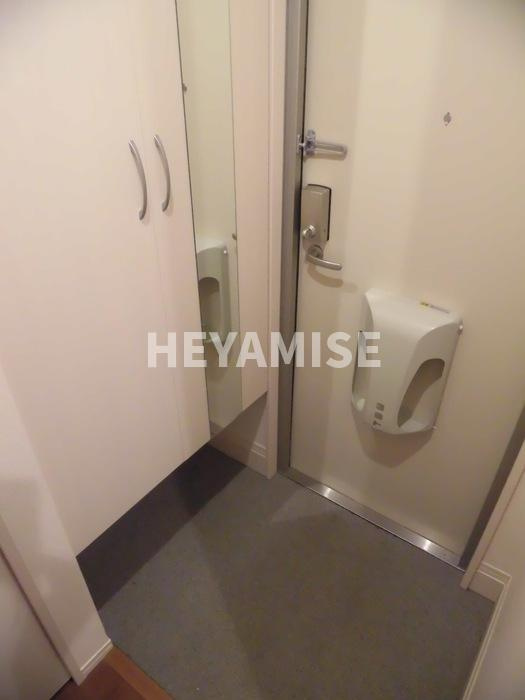 コンフォーティア三城の玄関