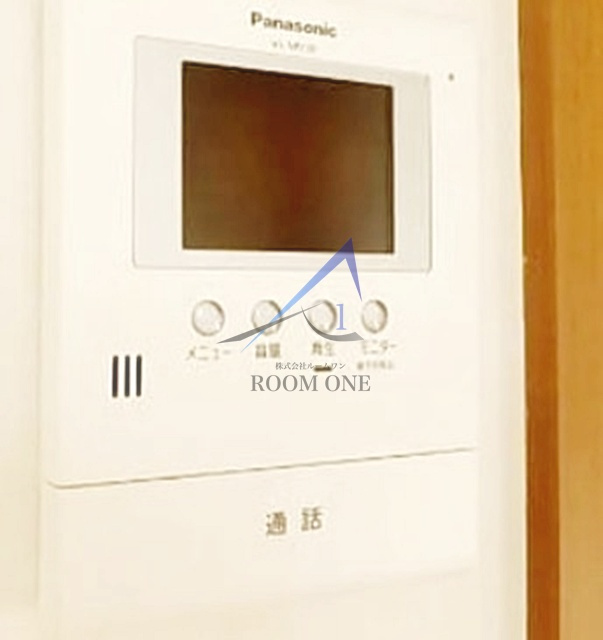ミーアカーサ大和のセキュリティ|モニター付きインターホンです。