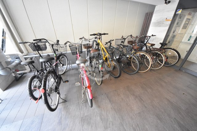 カサベージュ天神橋のその他共用部分|カサベージュ天神橋　駐輪場