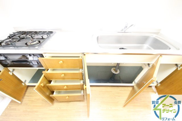 サンハイツ貴崎5号棟のキッチン|※類似部屋