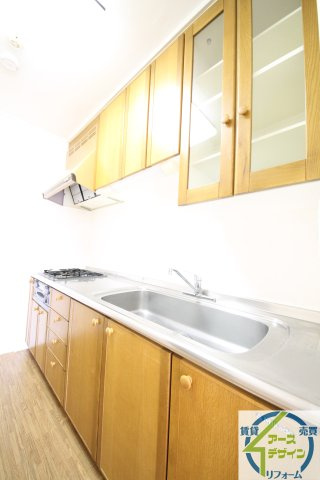 サンハイツ貴崎5号棟のキッチン|※類似部屋