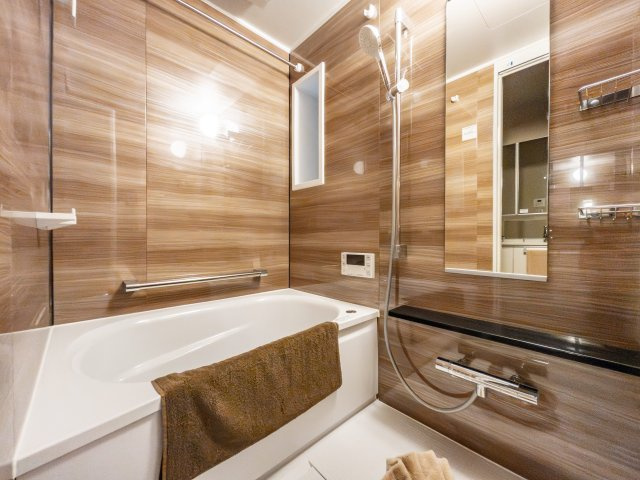 北本ハイデンス1号棟の浴室|浴室/施工例◆追い焚き機能・浴室乾燥機付きバスルーム