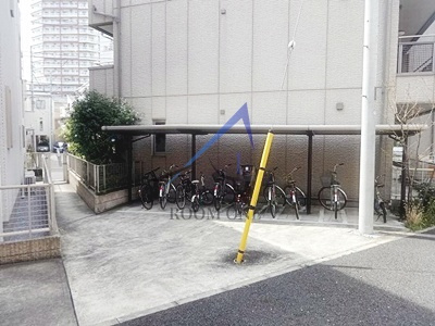 アルテールA棟のその他共用部分|駐輪場です。