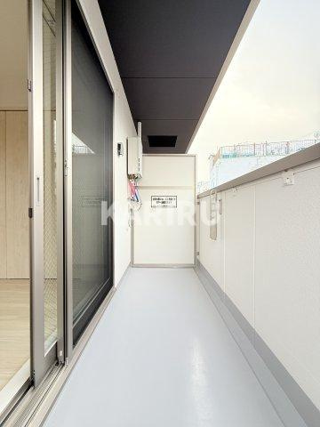 アルカンシェルコート緑橋のバルコニー