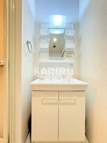 アルカンシェルコート緑橋の洗面所