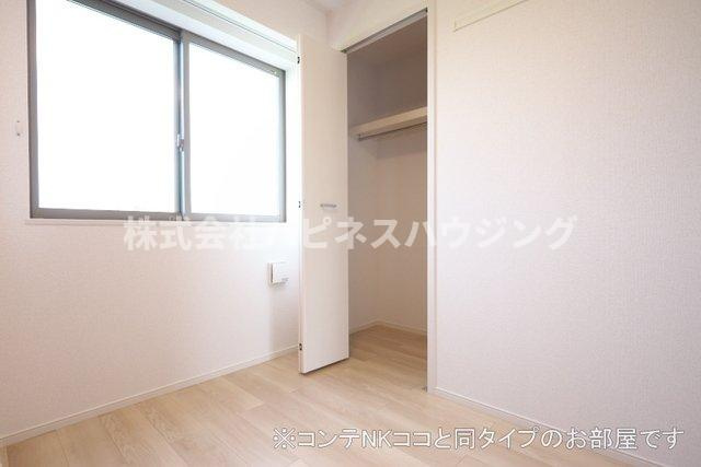 ヤングウッズ柏の葉Ⅰの収納|※同施工会社の別物件イメージ画像です