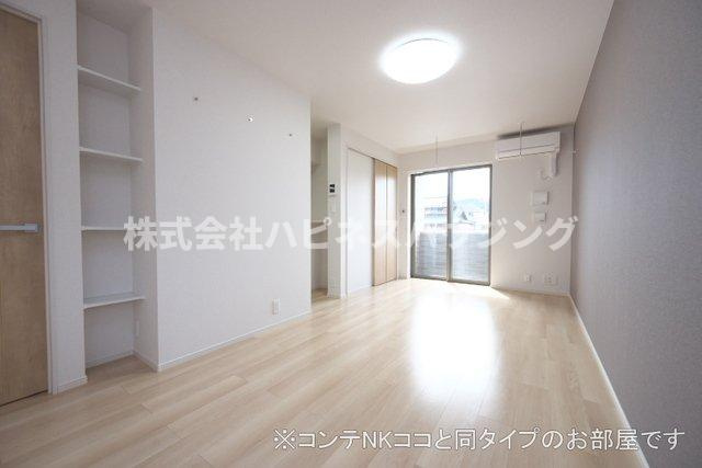 ヤングウッズ柏の葉Ⅰの居間・リビング