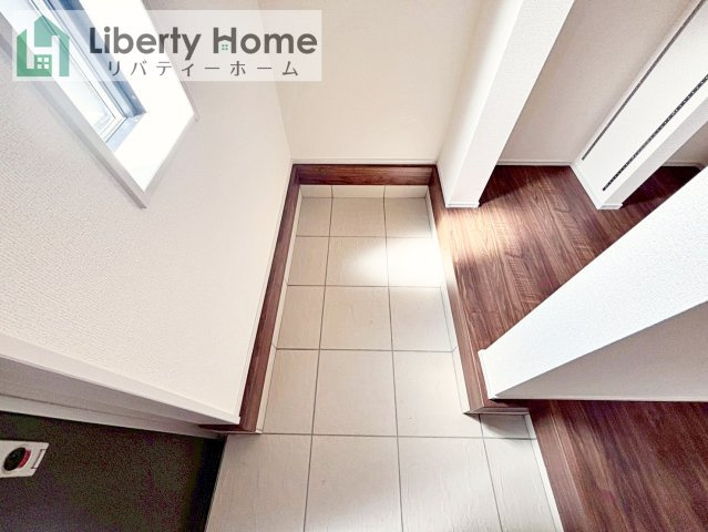 ひたちなか市足崎20期　新築戸建　3号棟の玄関