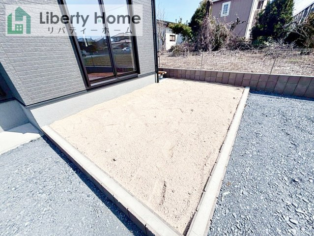 ひたちなか市足崎20期　新築戸建　3号棟の庭