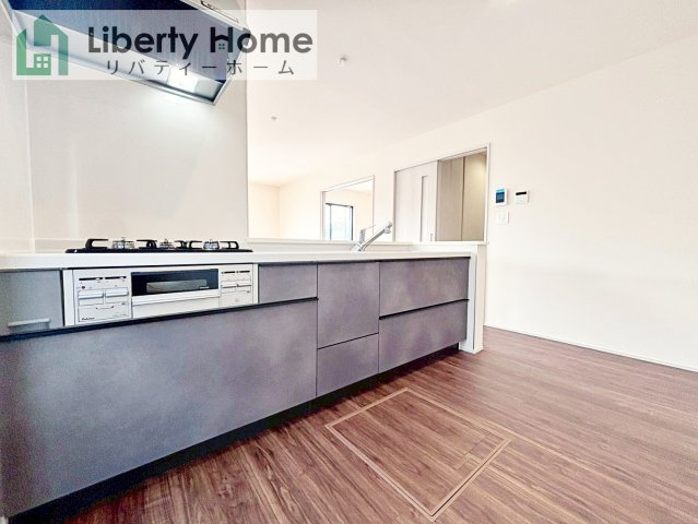 ひたちなか市足崎20期　新築戸建　3号棟のキッチン