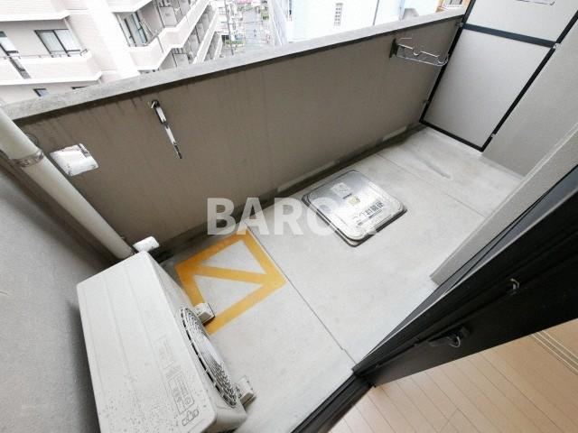 プログレッソ高宮のバルコニー