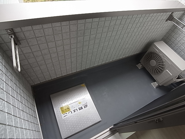 神戸市須磨区妙法寺字道正川のアパートのバルコニー|バルコニー