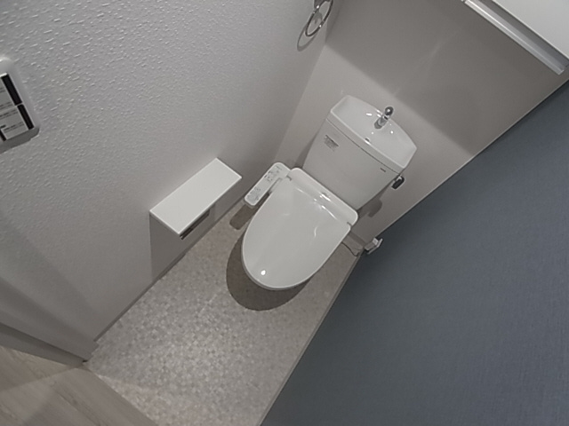 神戸市須磨区妙法寺字道正川のアパートのトイレ|ウォシュレット