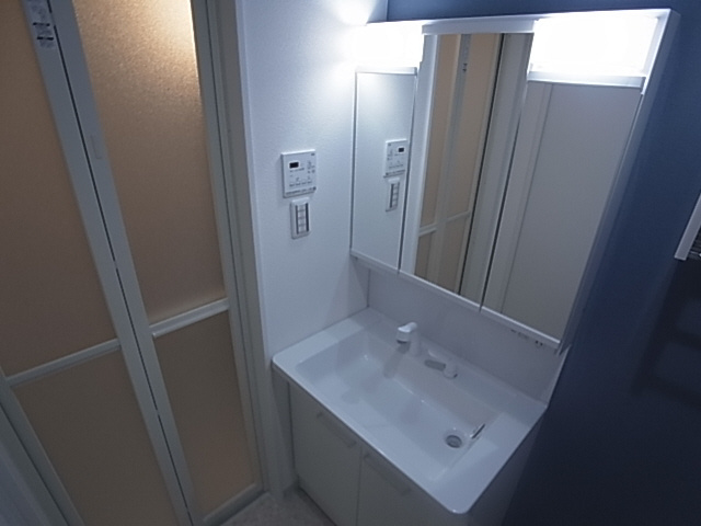 神戸市須磨区妙法寺字道正川のアパートの洗面所|シャンプードレッサー