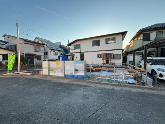 上尾市原市第8　新築戸建　リーブル01の区画図