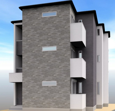 【外観】 | KEIAI RESIDENCE 北大宮 | 外観パースです。