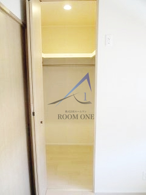 ラシュレKの収納|ウォークインクローゼットです。