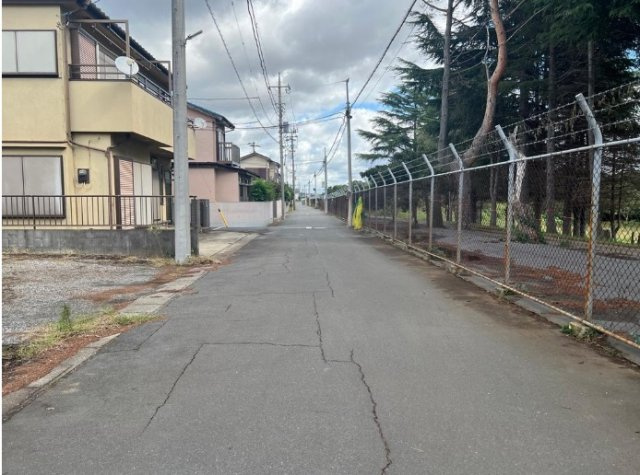 【前面道路含む現地写真】 | 八千代市高津　売地 | 前面道路写真