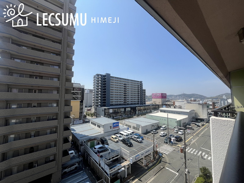 花の北ハイツC棟の展望