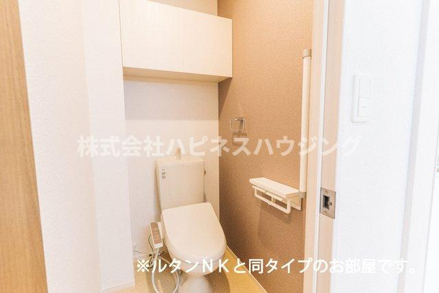 ヤングウッズ柏の葉Ⅱのトイレ|シンプルで使いやすいトイレです
※同施工会社の別物件イメージ画像です