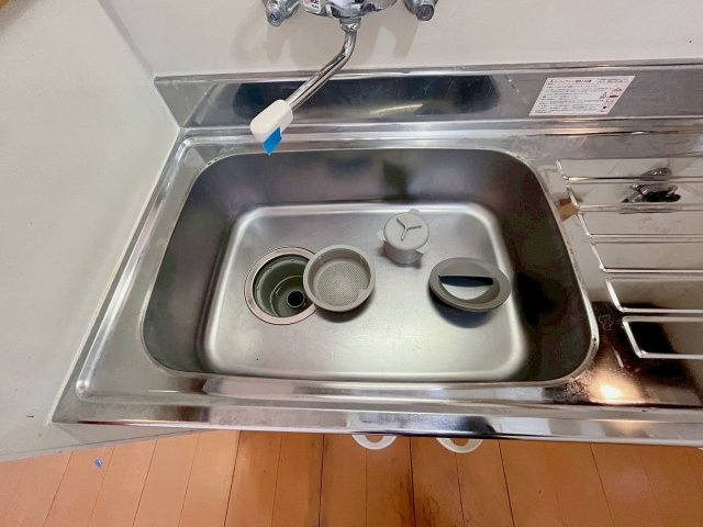 サンボナール・コートのキッチン|コンパクトなキッチンで掃除もラクラク