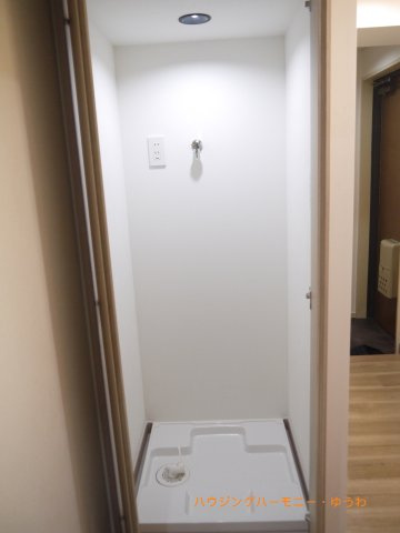 【ランドリースペース】 | ＧＳハイム巣鴨 | 収納型のランドリースペースとなっています！