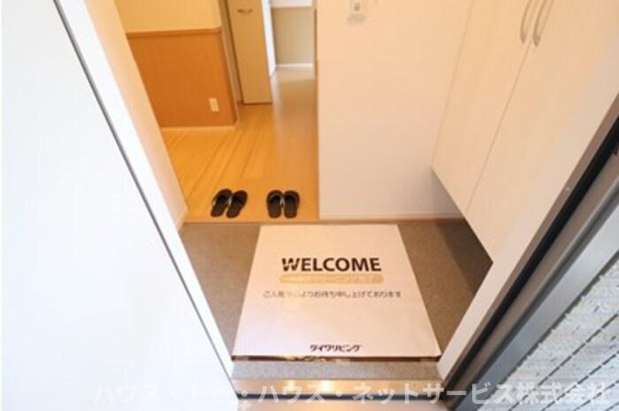 ステラ前ヶ崎の玄関